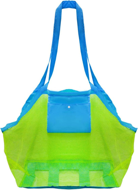 Mesh Beach Toys Bag Extra Large Bags and Totes Sand Tote Storage Children Toy Organizer Kids Collector V1258-DP02-A-953