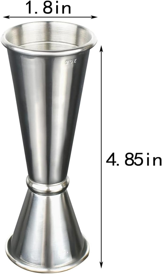 304 Stainless Steel Cocktail Double Jigger Japanese Style Measuring Oz Cup Bar Tool Shot for Bartending V1258-DP02-A-969