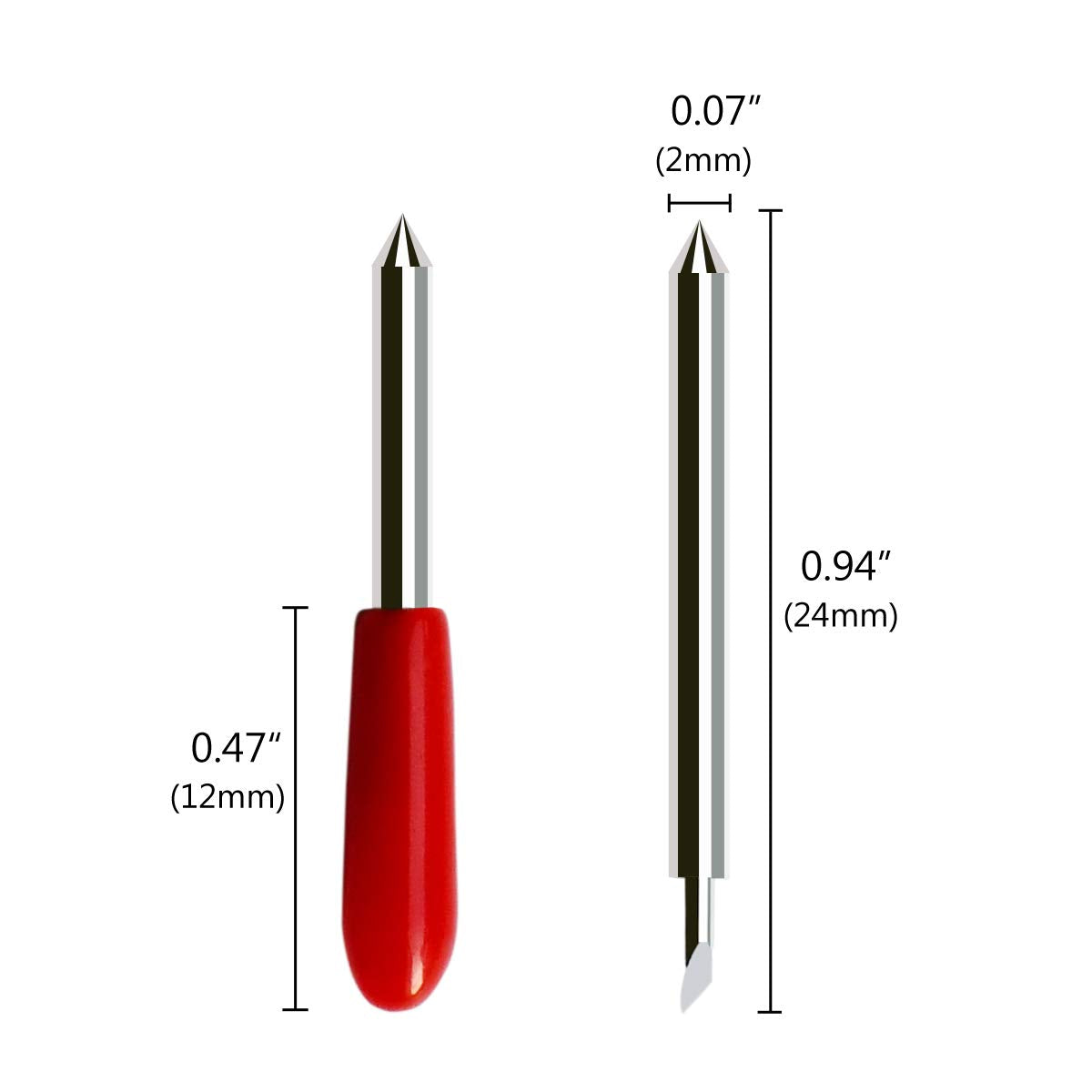 30 Pcs Replacement Blades for Explore Air 2 Blade Maker Expression Vinyl Cutter Machines Needle Degree 45 60 V1258-DP02-A-974