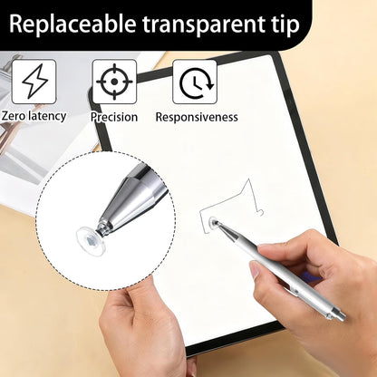 24 Pcs Stylus Tips Replacement Tips Only, Stylus Pen Tip Replacement High Precision Replaceable Pen Disc Tops V1258-DP02-B-1028