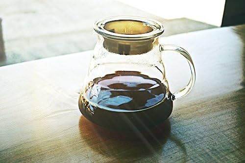 600ml Coffee Server, Standard Glass Coffee Carafe, Coffee Pot, Clear V1258-DP02-B-105