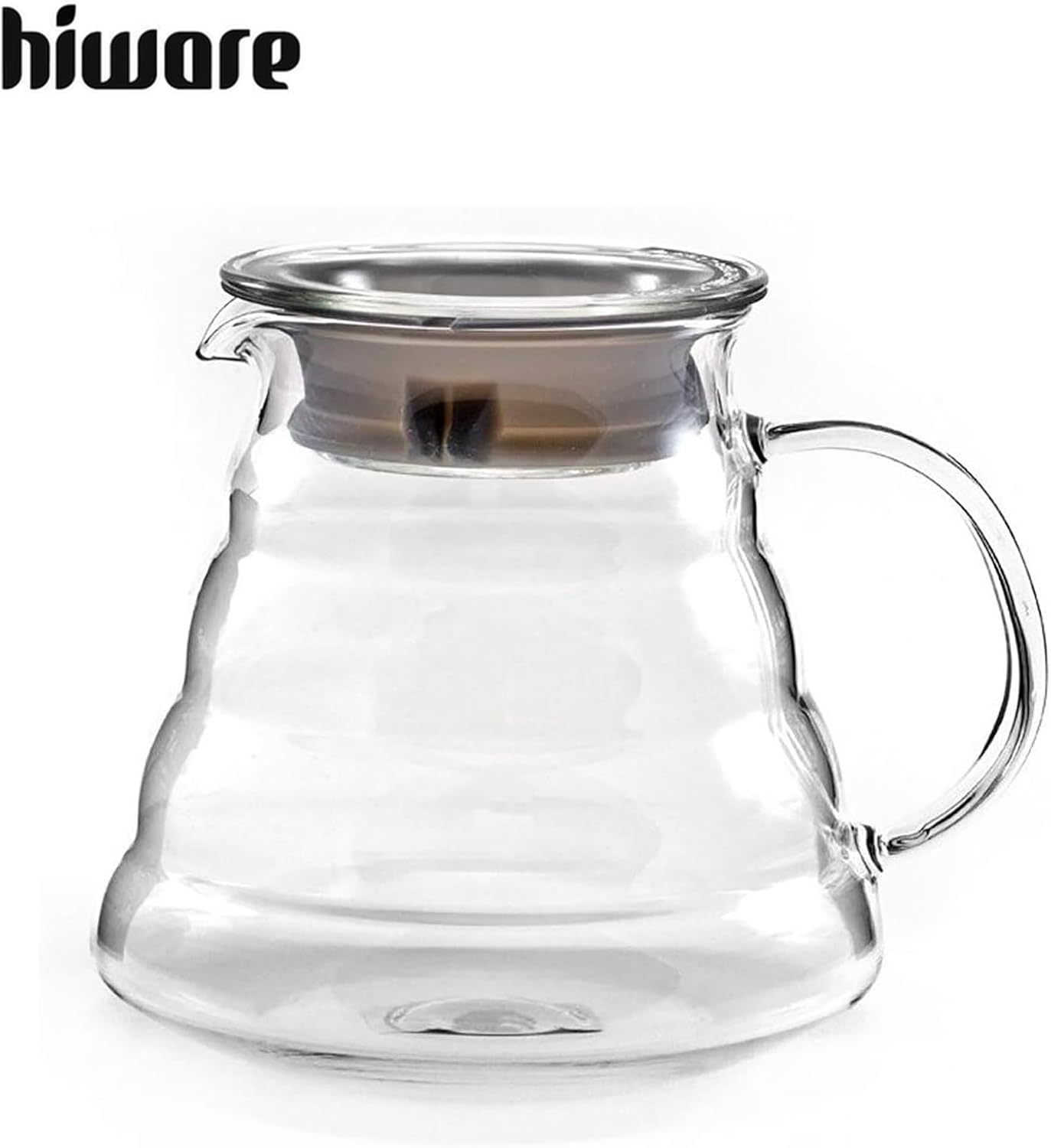 600ml Coffee Server, Standard Glass Coffee Carafe, Coffee Pot, Clear V1258-DP02-B-105