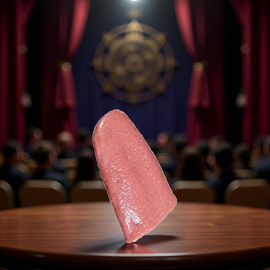 Realistic Fake Tongue, Horrific Tongue Prop, Adult Magic Performance Prop Tool, Mentalism Magic for V1258-DP02-B-1082