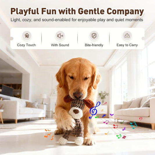 Dog Toys for Aggressive Chewers, 2026 Upgraded Duck Large Dogs Indestructible, Vocal with Built-in Squeaker V1258-DP02-B-1149