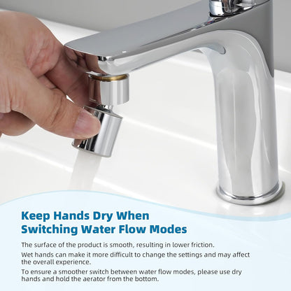 NSF/ANSI/CAN 61 Certified Faucet Aerator, CUPC Certification 360 degrees Twist Kitchen Sink Aerator, V1258-DP02-B-1154