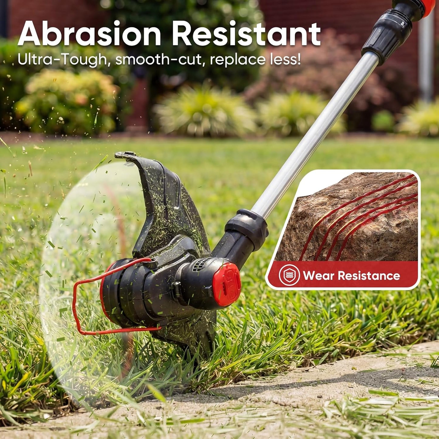 4 Pack CMZST0803 CMZST080 Weed Eater String Compatible with Craftsman Weed Wacker, 0.080" 20Ft String Trimmer V1258-DP02-B-1208