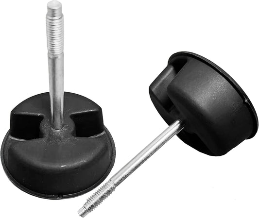 (2-Pack) Hardtop Top Targa Mounting Knob Screw | Compatible with 07-19 Wrangler | Perfect for JK 2dr and V1258-DP02-B-1225