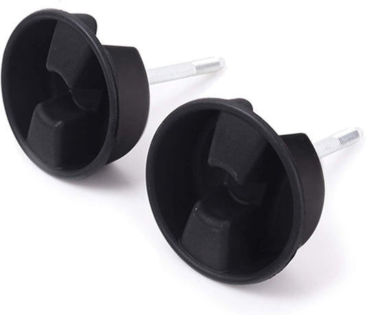 (2-Pack) Hardtop Top Targa Mounting Knob Screw | Compatible with 07-19 Wrangler | Perfect for JK 2dr and V1258-DP02-B-1225