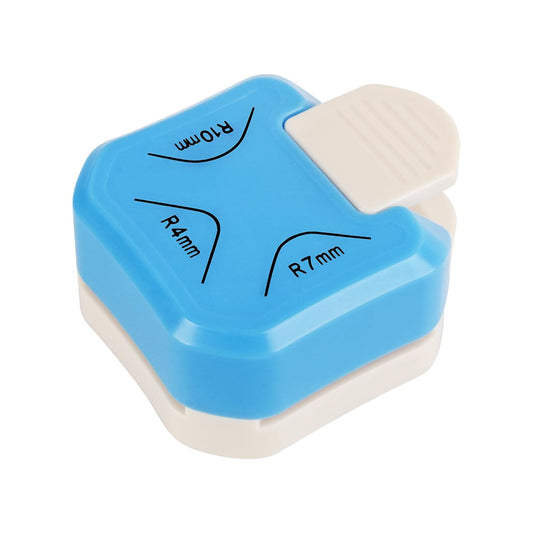 Paper Corner Rounder Punch, Corner Punch Corner Cutter Rounder for Cardstock, 3 in 1 (R4mm, R7mm, R10mm) V1258-DP02-B-1244