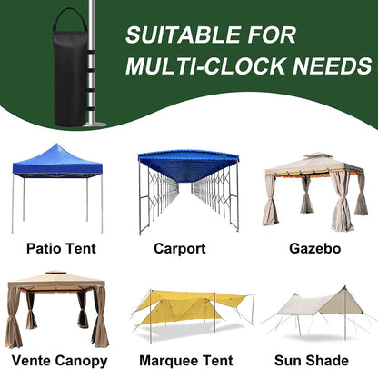 112 LBS Canopy Weights Sand Bags for Canopy Outdoor Advertising Tent Sunshade Fixed Windproof Pop up Tent(No V1258-DP02-B-1267