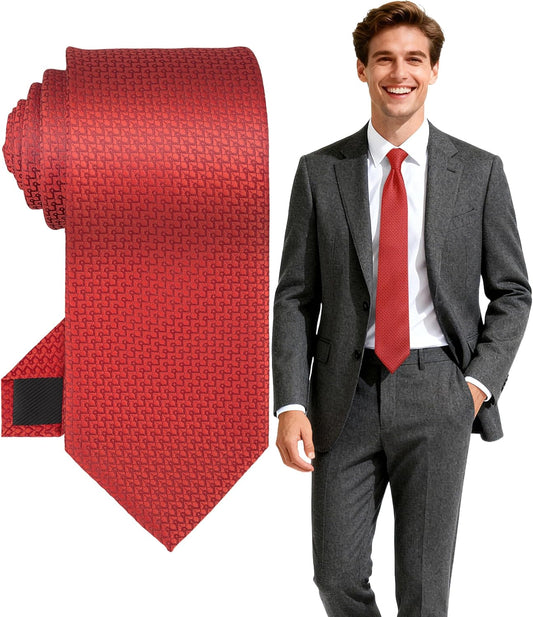 Ties for Men, Striped Neckties for Men, Paisley Ties for Men, Mens Formal and Casual Ties for Wedding, V1258-DP02-B-1270