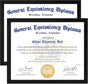 8.5x11 Diploma Frame, Black Picture Frame With Clear Plexiglass, 2 Pack Certificate for Wall Display, V1258-DP02-B-1274