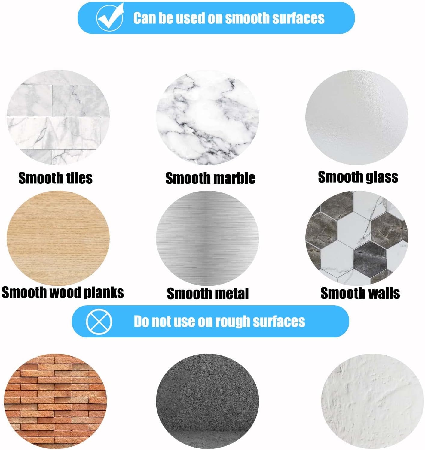 6 Pcs Strong Thickened Sucker Suction Cup Clear PVC Sucker Pads with M6 x 14 Thread Screw Extra Strong V1258-DP02-B-1310