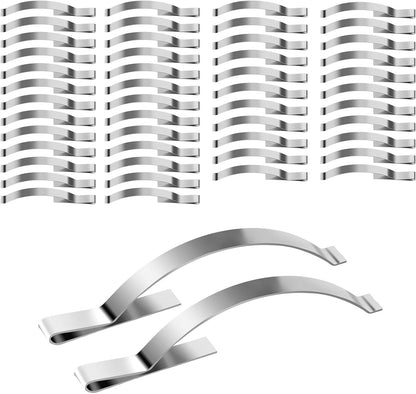 50Pcs Corner Mount Flat Window Spring Window Screen Tension Spring Corner Clips Stainless Steel Window Screen V1258-DP02-B-1323