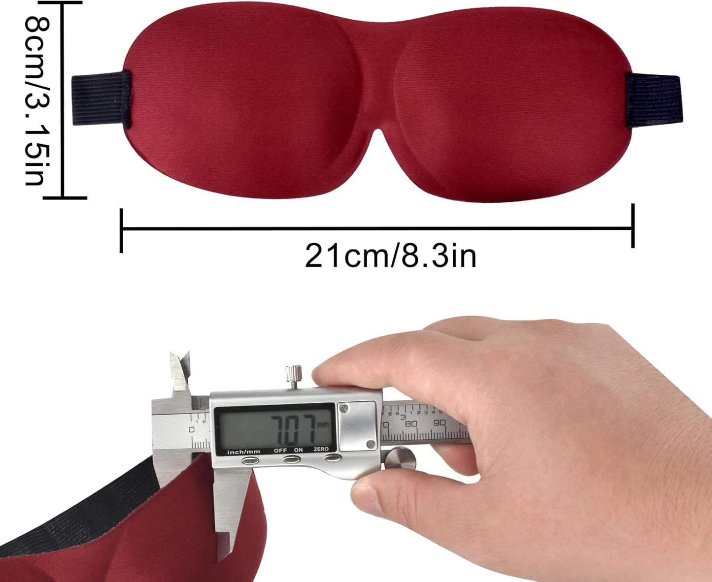 4 Pcs Sleep Mask 3D Eye Mask for Sleeping Eye Covers for Back and Side Sleeper at Travel, Sleep, Airplane V1258-DP02-B-1341