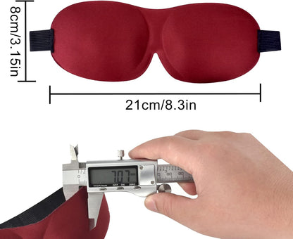 4 Pcs Sleep Mask 3D Eye Mask for Sleeping Eye Covers for Back and Side Sleeper at Travel, Sleep, Airplane V1258-DP02-B-1341