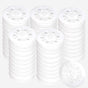 45mm Polypropylene Washers - 100 Pcs Load Spreading Foam Board Washers V1258-DP02-B-1355
