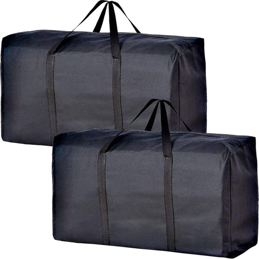 Extra Large Moving Bags with Strg Zippers & Carrying Handles, Storage Bags Storage Totes for Clothes, Moving V1258-DP02-B-1357