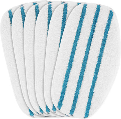 6 Pack Replacement Steam Mop Pads Compatible for PurSteam ThermaPro 10-in-1 V1258-DP02-B-1358