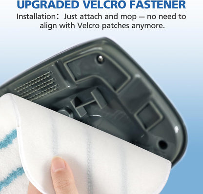 6 Pack Replacement Steam Mop Pads Compatible for PurSteam ThermaPro 10-in-1 V1258-DP02-B-1358