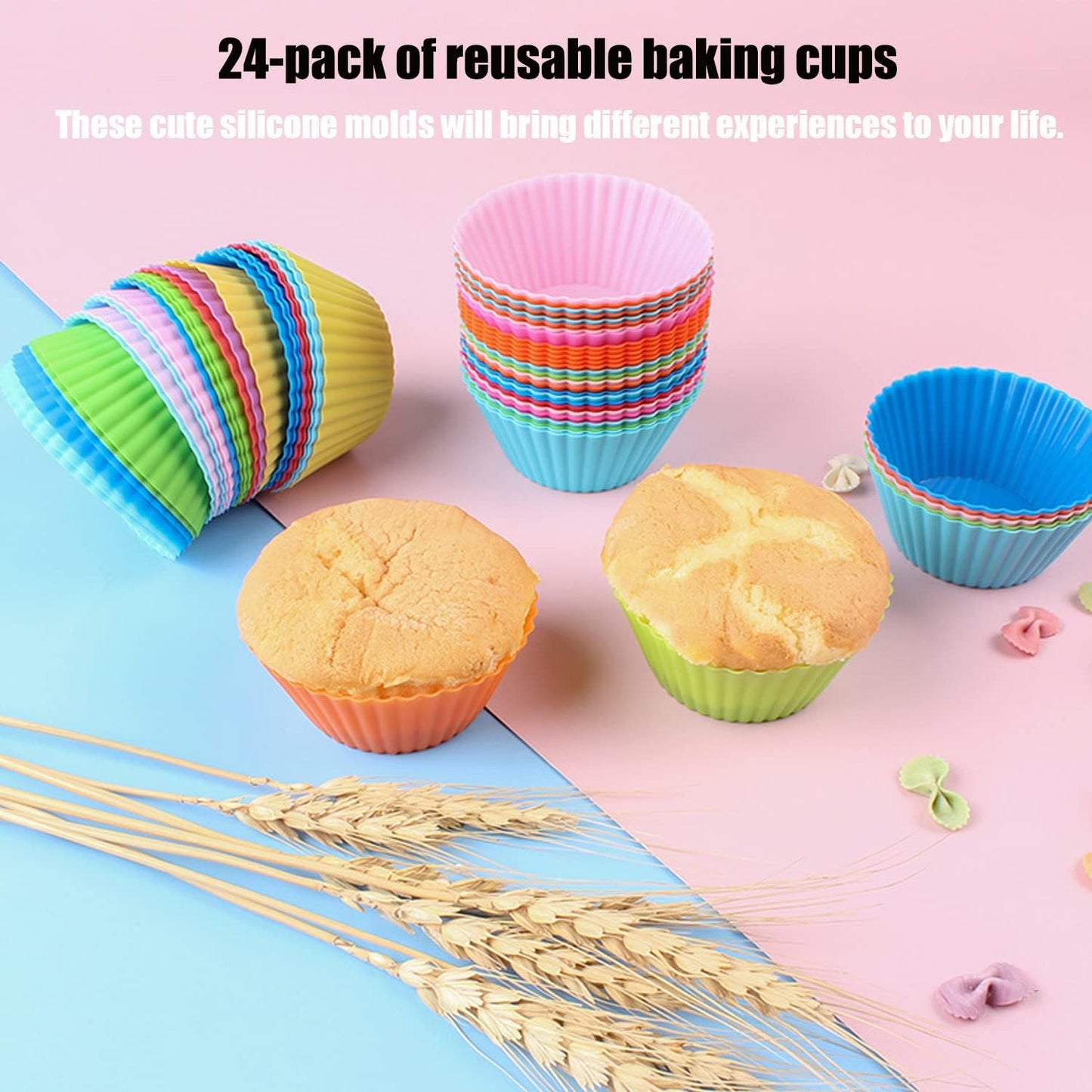 Cupcake Liners Standard Baking Cups Muffin Paper Cases V1258-DP02-B-1382