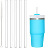 10 PCS Straw Cleaner Brush and 5Pcs Replacement Clear Straw for Stanley Cup 14oz 20oz Tumbler V1258-DP02-B-1397