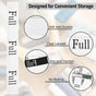 CONLI 8 Pack Bed Sheet Organizer Straps Sheet Organizer Bands for Closet,Storage Label Bands,Flexible Elastic V1258-DP02-B-1507