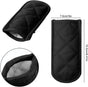 Xindojuz 4 PCS Cast Iron Skillet Handle Covers, Pan Pot Handle Holders Heat Resistant Non-Slip Cotton Cast V1258-DP02-B-1526