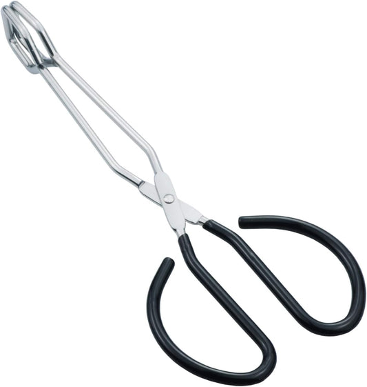 10-Inch Kitchen Scissor Tongs Stainless Steel Scissor Cooking Tongs V1258-DP02-B-1566