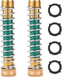 Garden Hose Extension Adapter, Hose Kink Protector with Coil Spring, 2 Pack V1258-DP02-B-159