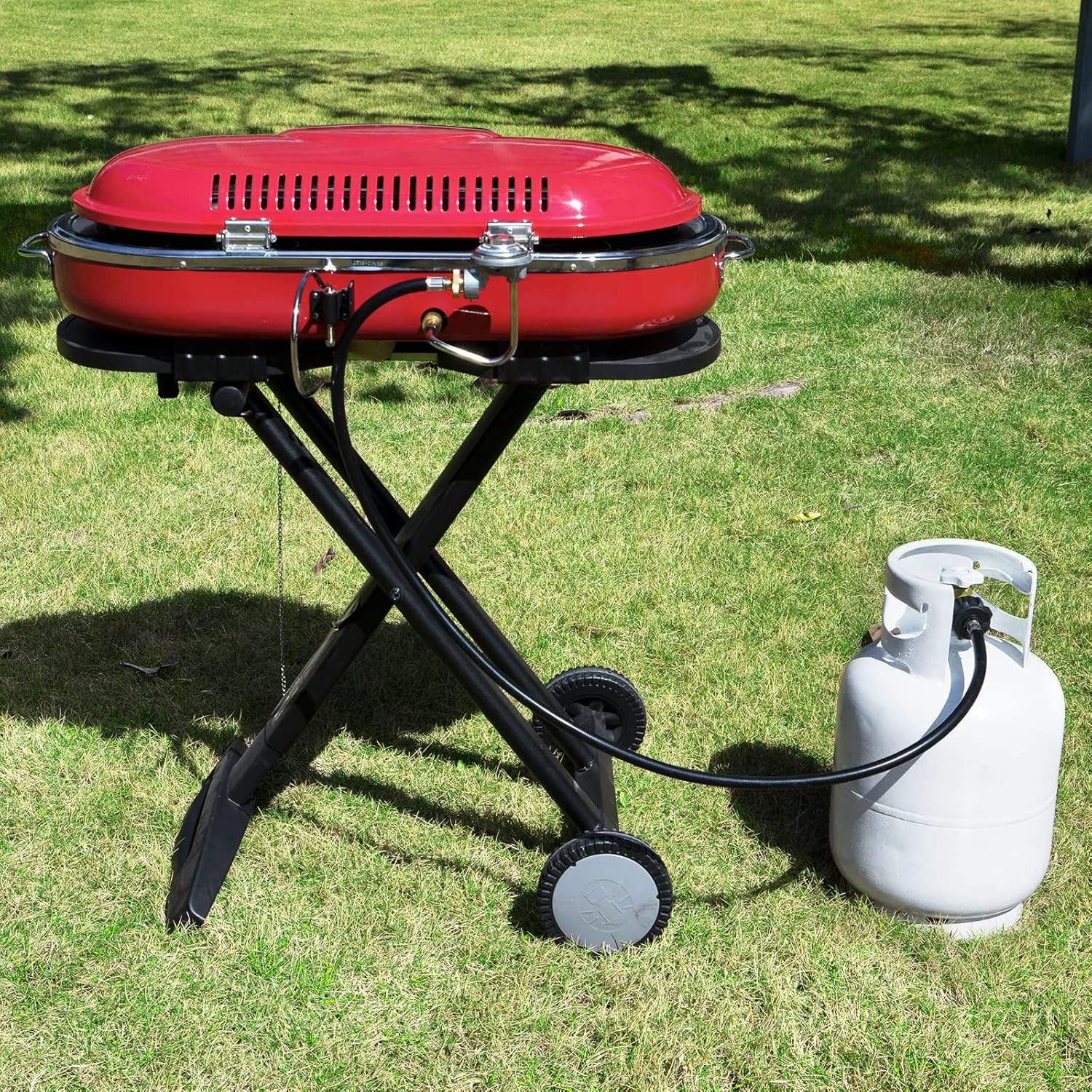 4 FT Propane Hose Adapter for Buddy Heaters, Coleman Camping Stoves, Blackstone 17" 22" Tabletop Griddles, V1258-DP02-B-163
