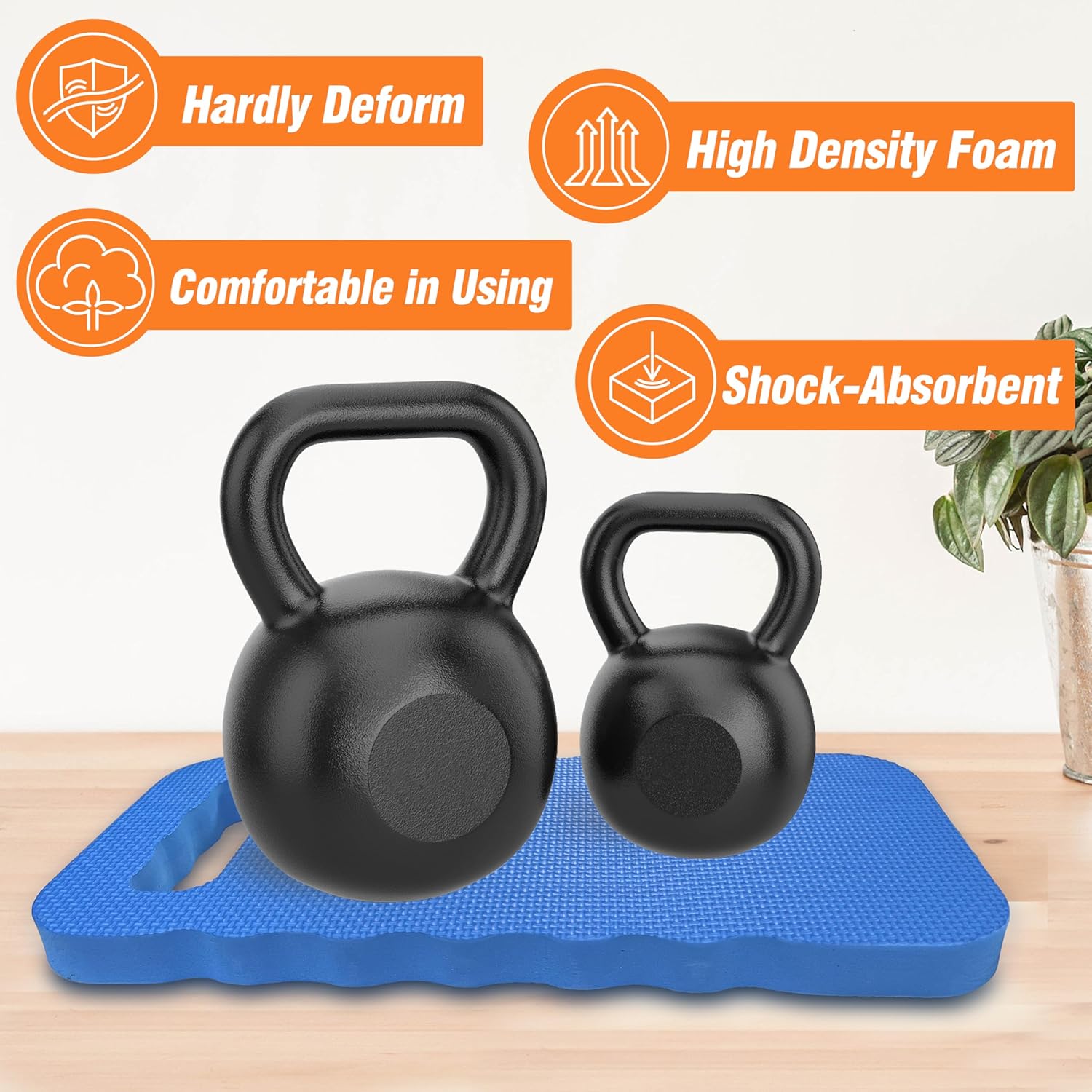 Garden Kneeling Pad - for Gardening, Baby Bath, Yoga, Pilates, Exercise, Blue V1258-DP02-B-166