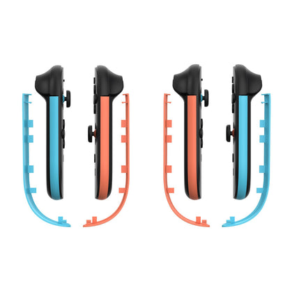 2 packs Left&Right Replacement Decorative Component Strip Comaptible with NS Switch 2 Joycon Controller V1258-DP02-B-174