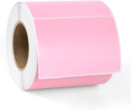 3"x2" Inch Thermal Printer Labels - Adhesive Waterproof Address and Barcode Stickers for Laser/Inkjet V1258-DP02-B-1760