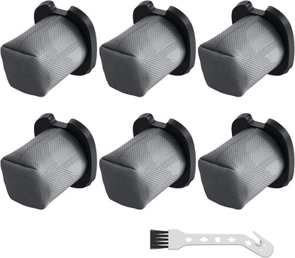 6 Pack CH701 Vacuum Filter Replacement Compatible with Shark Cyclone PET Handheld Vacuum CH700, CH701, CH701C V1258-DP02-B-1782