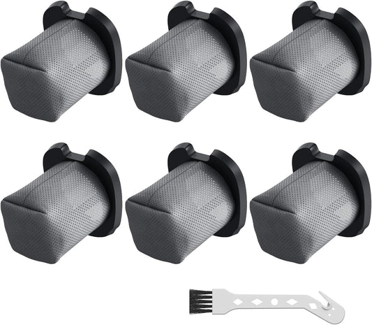 6 Pack CH701 Vacuum Filter Replacement Compatible with Shark Cyclone PET Handheld Vacuum CH700, CH701, CH701C V1258-DP02-B-1782