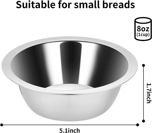 2PCS Kennel Water Bowl Hanging,Stainless Steel Puppy Bowls for Small Dog Cage,Kennel, Crate, Catio V1258-DP02-B-1789