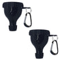 2 Pack Protein Powder Container to Go - Mini Funnel with Keychain and Keyring, Water Bottle Funnel for Shakers V1258-DP02-B-1795