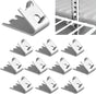 920158 Freezer Shelf Clip,Stainless Steel Shelf Clip for Refrigerator,Freezer Cooler Shelf V1258-DP02-B-18