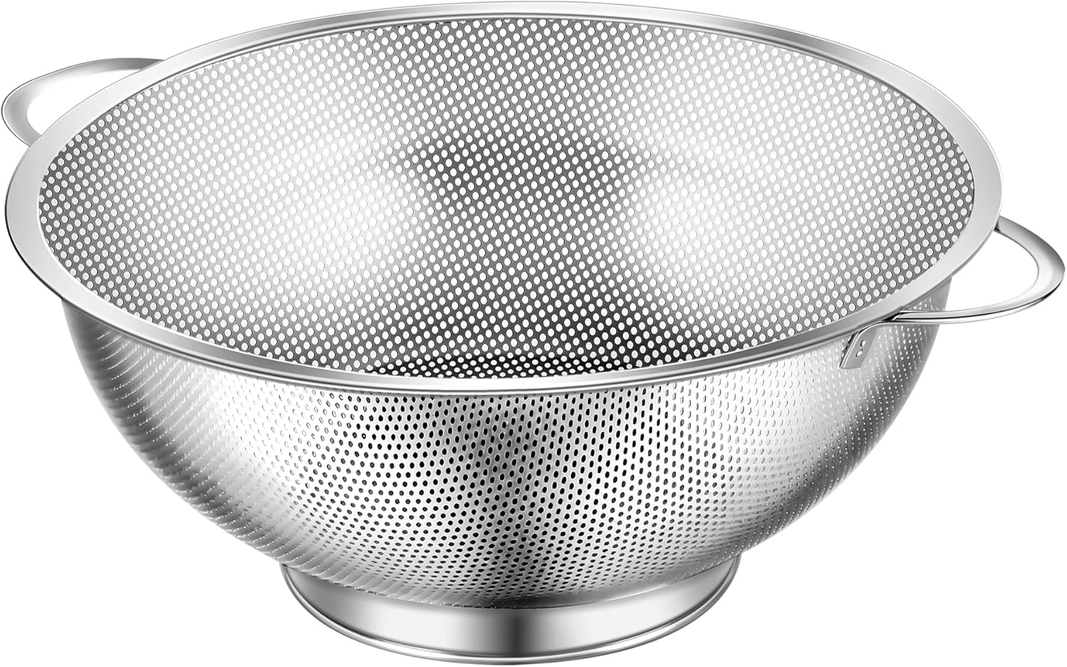 Colander Stainless Steel 3-Quart, Strainer for Kitchen Food, Dishwasher Safe V1258-DP02-B-1826