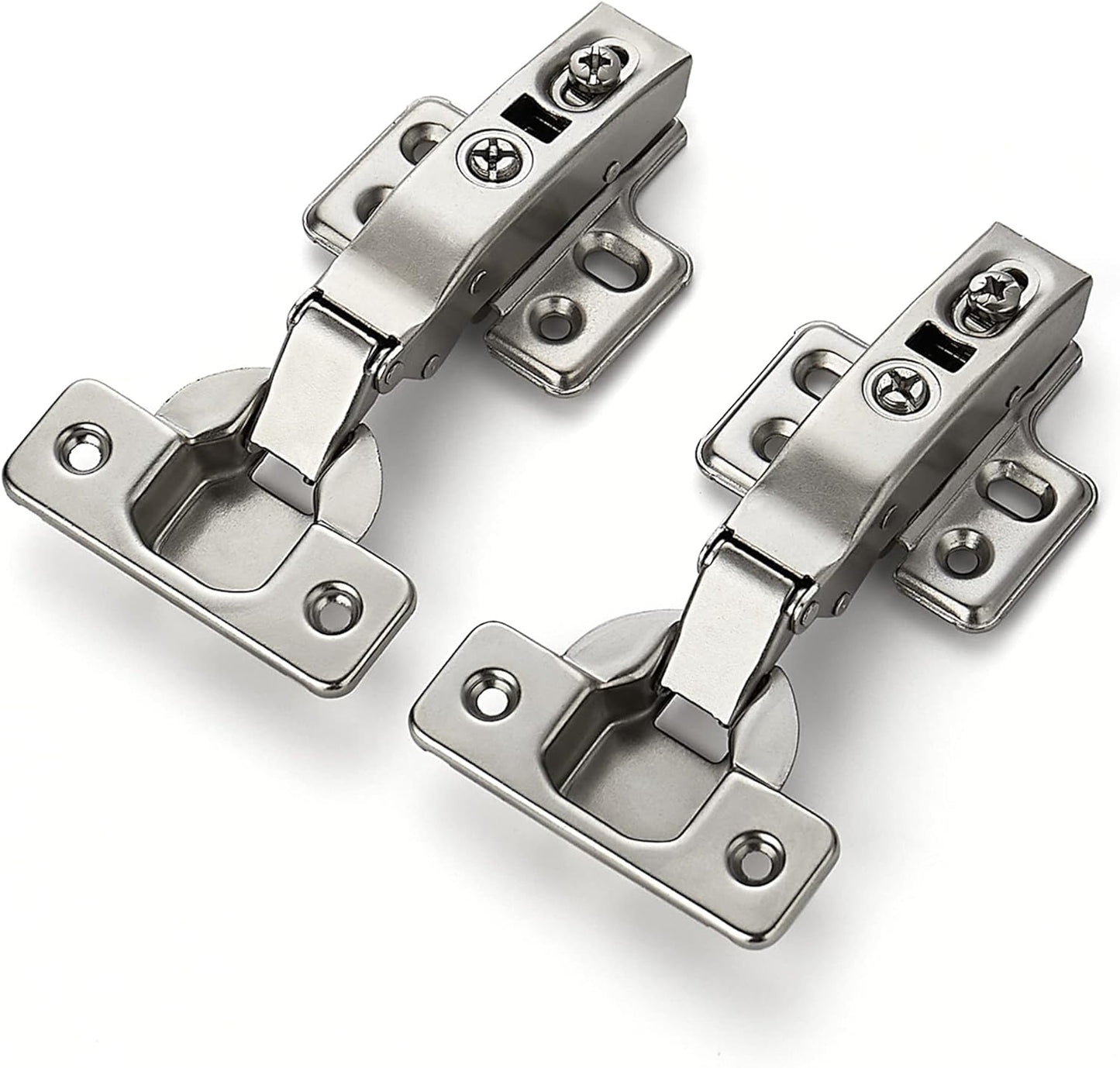10 Pack 5 Pairs European Kitchen Cabinet Hinges Soft Close Full Overlay Cabinet Door Hinges Heavy-Duty V1258-DP02-B-1847
