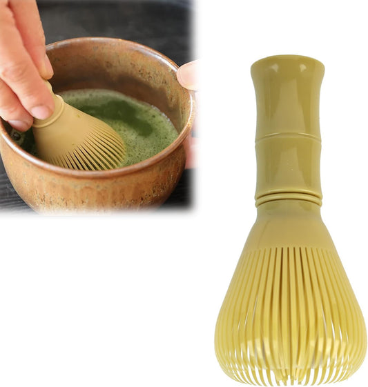 1 Pcs Resin Matcha Whisk, 2.36x4.72inch Food-Grade Durable Chasen for Matcha Powder, Traditional Tool with V1258-DP02-B-1873