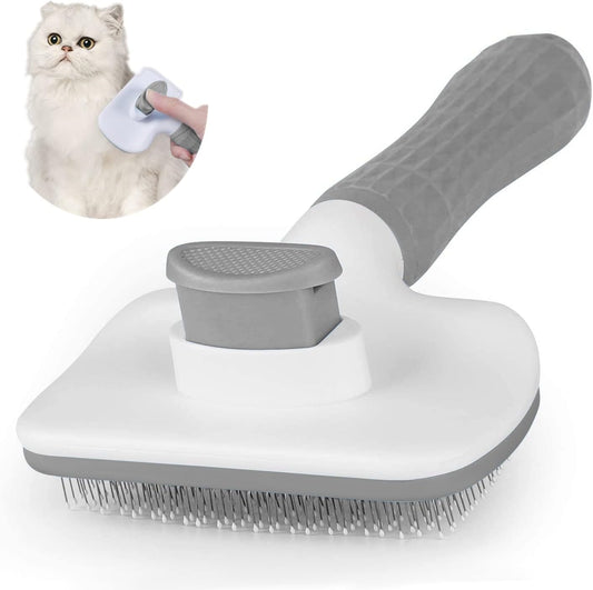 Cat Dog Brush for shedding,Pet Grooming Brush for Cats Dogs Massage,Shedding Brush for Short or Long V1258-DP02-B-1878