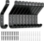 10-Pack Coat Hook for Hanging, 10KG (Max), Stainless Wall Hooks for Towel, Hat, Backpack, Key, Clothes, Wall V1258-DP02-B-1932