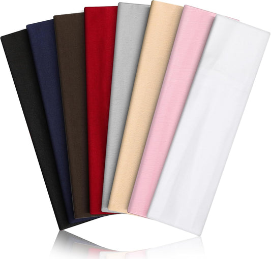 Headbands for Women 8PCS [Summer-Exclusive Headband], Non Slip Sports Headband Elastic Soft Running Fashion V1258-DP02-B-1933