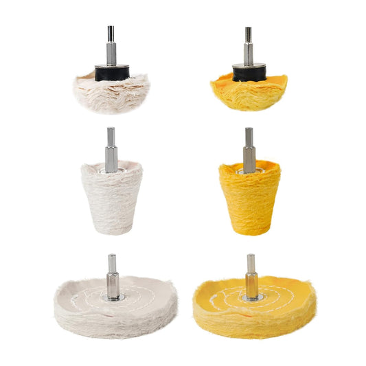 Aluminum Wheel Polishing Kit for Drill Buffing Wheel for Car Motorcycle Wheel Rim Manifold Polishing for V1258-DP02-B-1939