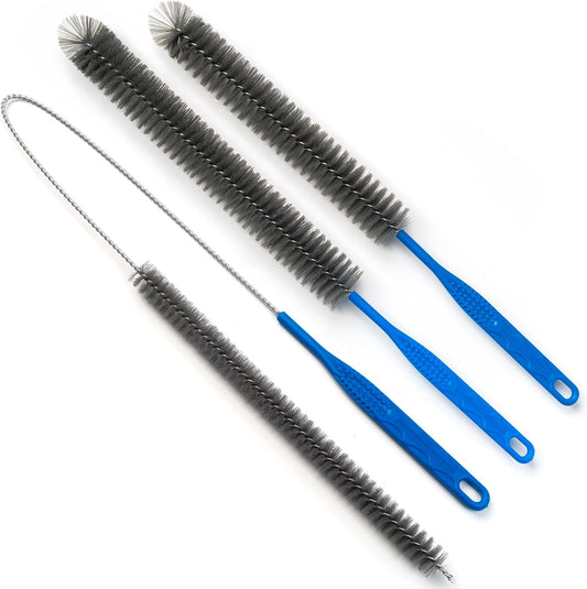 Drain Cleaning Brush Set, Flexible Long Pipe Snake Hair Clogs Catcher Cleaner Tool for Toilet, Sewer Drain, V1258-DP02-B-1942