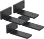 4 Pack Shelf Brackets 4 Inch Floating Shelf Bracket 1/5 inch Thick Heavy Duty Hidden Shelf Brackets Iron V1258-DP02-B-1950