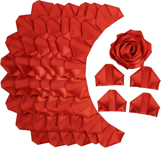 300Pcs Premade Satin Ribbon Rose Petals Half-Finished for Eternal Rose DIY Ramos Forever Flowers Bouquets V1258-DP02-B-1951