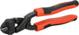 8-inch Mini Bolt Cutter, Heavy Duty Wire Cutters with Ergonomic Handle, High Hardness and High Leverage, CR-V V1258-DP02-B-196